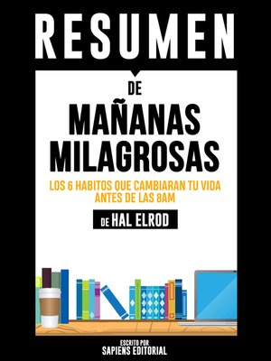 cover image of Mañanas Milagrosas